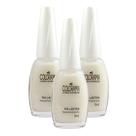 Kit 3 Esmalte Colorama Natural Cor Via Láctea Transparente com 8ml Kit 3 Esmalte Colorama Natural Cor Via Láctea Transparente com 8ml