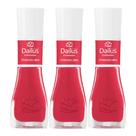 Kit 3 Esmalte Dailus Color Cor Cheesecake com 8ml Kit 3 Esmalte Dailus Color Cor Cheesecake com 8ml