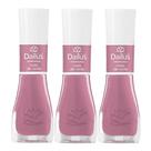 Kit 3 Esmalte Dailus Color Cor Meia de Seda com 8ml Kit 3 Esmalte Dailus Color Cor Meia de Seda com 8ml