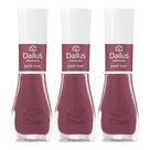 Kit 3 Esmalte Dailus Color Cor Petit Four com 8ml