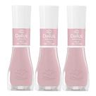 Kit 3 Esmalte Dailus Color Cor Taça de Cristal com 8ml Kit 3 Esmalte Dailus Color Cor Taça de Cristal com 8ml