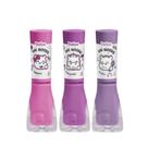 Kit 3 Esmalte Dailus Dai Goods Aula de Ballet Cores Rosadas Nude