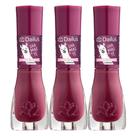 Kit 3 Esmalte Dailus Lhamastê Cor Haja Paciência! com 8ml