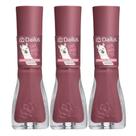 Kit 3 Esmalte Dailus Lhamastê Cor Sentimental, Sou Dessas com 8ml