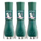 Kit 3 Esmalte Dailus Lhamastê Cor Só Vim Pela Comida com 8ml Kit 3 Esmalte Dailus Lhamastê Cor Só Vim Pela Comida com 8ml