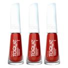 Kit 3 Esmalte Novo Toque Conhaque Cremoso 8ml