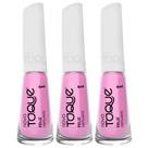 Kit 3 Esmalte Novo Toque Feliz Cintilante 8ml