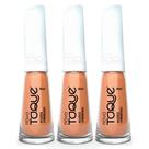 Kit 3 Esmalte Novo Toque Nudes Cremoso 8ml Kit 3 Esmalte Novo Toque Nudes Cremoso 8ml