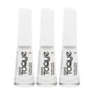Kit 3 Esmalte Novo Toque Nuvem Classic Transparente 8ml