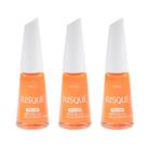 Kit 3 Esmalte Risqué Cremoso Nova Cor Antes Sol que Mal Iluminada 8ml