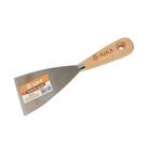 Kit 3 Espátula de Aço 6cm com Cabo de Madeira - Ajax