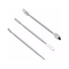 Kit 3 Espatulas de Aco Profissional Precisao Para Manutencao Reparo Conserto em Celular e Notebook