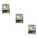 Kit 3 Espelhos Decorativos venezianos Pegui 32x25 3886