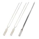 Kit 3 Espetos Churrasco Aço Inox Duplo e Espada Lâmina 60c Kit 3 Espetos Churrasco Aço Inox Duplo e Espada Lâmina 60c