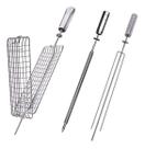 Kit 3 Espetos Para Churrasqueira Gira Grill infinity grill