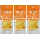 Kit 3 Esponja de Banho Esfoliaçao Profunda Ponjita