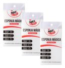 Kit 3 Esponja Magica Limpa Parede Tira E Remove Manchas - Clink Max Clean