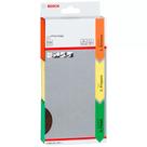 KIT 3 ESPONJAS BEST FLAT &amp EDGE BOSCH