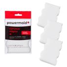 Kit 3 Esponjas Mágicas Melamina Tira Manchas Limpeza - Powermaid Kit 3 Esponjas Mágicas Melamina Tira Manchas Limpeza - Powermaid