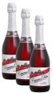 kit 3 Espumante Espuma De Prata Filtrado Rose 660ml