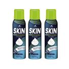 Kit 3 Espumas De Barbear Homens Skin Kelldrin 200ml 166gr