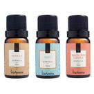 Kit 3 essencias - baby, vanilla e maca com canela
