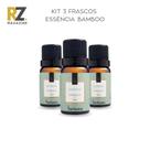 Kit 3 Essências Bamboo Via Aroma 10 mL para Aromatizador Elétrico - RZ Magazine