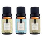 Kit 3 essencias - capim limao, alecrim silvestre e baby - VIA AROMA