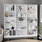 Kit 3 Estantes para Livros Multiuso 5 Nichos 175cmx156cm Montreal Yescasa