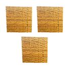 Kit 3 Esteiras Bambu Casca 1x1,5m Forro Natural Trama Dupla Pergolado Teto Parede Decorativa Kit 3 Esteiras Bambu Casca 1x1,5m Forro Natural Trama Dupla Pergolado Teto Parede Decorativa
