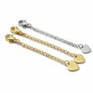 Kit 3 Extensor Prologandor Pulseira Colar Corrente Com Fecho