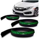 Kit 3 Ez Lip Spoiler Esportivo Protetor Universal Flexível