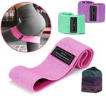 Kit 3 faixas de exercicio para treinos hip resistance