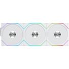 Kit 3 fan 120mm lian li uni fan tl wireless argb branco 12tl1w3w