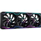 Kit 3 fan 120mm sem fio fortrek twister unifan argb preto 86941
