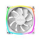 Kit 3 Fans Montech RX120, 120mm, PWM, ARGB, Lâmina Reversa, Branco - RX120 PWM White 3 in 1 Kit 3 Fans Montech RX120, 120mm, PWM, ARGB, Lâmina Reversa, Branco - RX120 PWM White 3 in 1