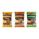 Kit 3 Farofa de Mandioca Temperada 250g 3 Sabores Delícia