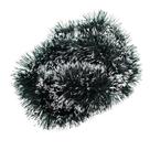 Kit 3 Festão Natal Nevado Grosso Enfeite Árvore 2m x 13,5cm Decoração