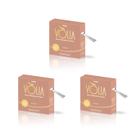 Kit 3 Fibras De Vidro Alongamento De Unhas Volia Rolo 4m Manicure Nail Designer