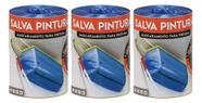 Kit 3 Filme Eletrostatico Para Mascaramento Com Fita 0,55cm X 20m