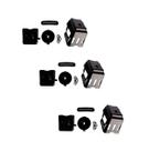 Kit 3 Filtros Ar Completo Roçadeira Importada 33cc 52cc
