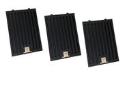 Kit 3 filtros preto coifa 90civ electrolux original a19163501 Kit 3 filtros preto coifa 90civ electrolux original a19163501