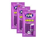 Kit 3 Fini Regaliz Tubes Sabor Uva 80g