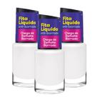 Kit 3 Fita Líquida para Retirar Borrão do Esmalte 10ml Cora