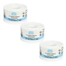 Kit 3 Fita Microporosa Branca 2,5m X 10m - Wiltex
