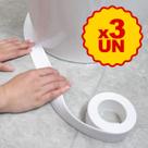 Kit 3 Fitas de Vedação à Prova D'água Impermeável Multiuso 3 metros