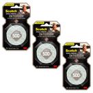 Kit 3 Fitas Dupla Face Fixa Forte Espuma 3m 12mm X 1.5m Kit 3 Fitas Dupla Face Fixa Forte Espuma 3m 12mm X 1.5m