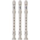 Kit 3 Flautas Doce Barroca FL 20B New York