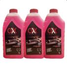 Kit 3 Fluido Para Radiador Rosa Pronto Uso 1 Litro