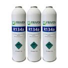 Kit 3 Fluido R134a Lata 750g Ar Cond Automotivo Geladeira